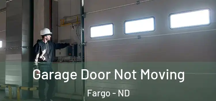  Garage Door Not Moving Fargo - ND