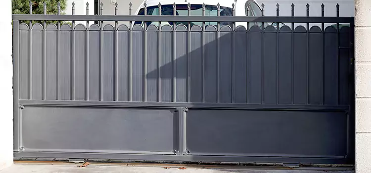 Metal Driveway Gate Installation Fargo